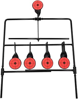 Highwild Rimfire Resetting Metal Target for Airgun Air Rifle Auto Resetting, Rated for .177.20.22 Caliber.