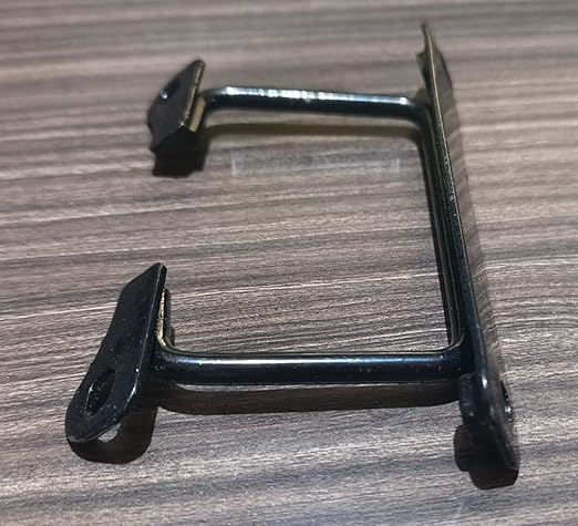 GOT Front Number Plate Bracket Clamp for FZ16, 12 cm x 4 cm, Black-image-30