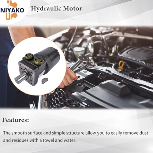 Image of Hydraulic Motor Replacement# 101-1008-009 1011008009 Fit Eaton Char-Lynn H Series
