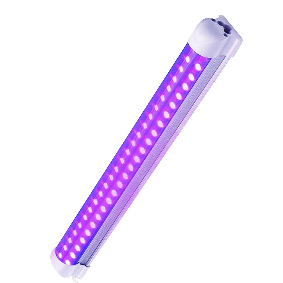Sdygdb White Led Uv Strip Tube Light Ultraviolet Light Bar Usb 10W 48Led Black Light Portable Party Lamp Glow In The Dark 385-400Nm Black Lamp Fixture Bright Fun For Room Party Decor(White)