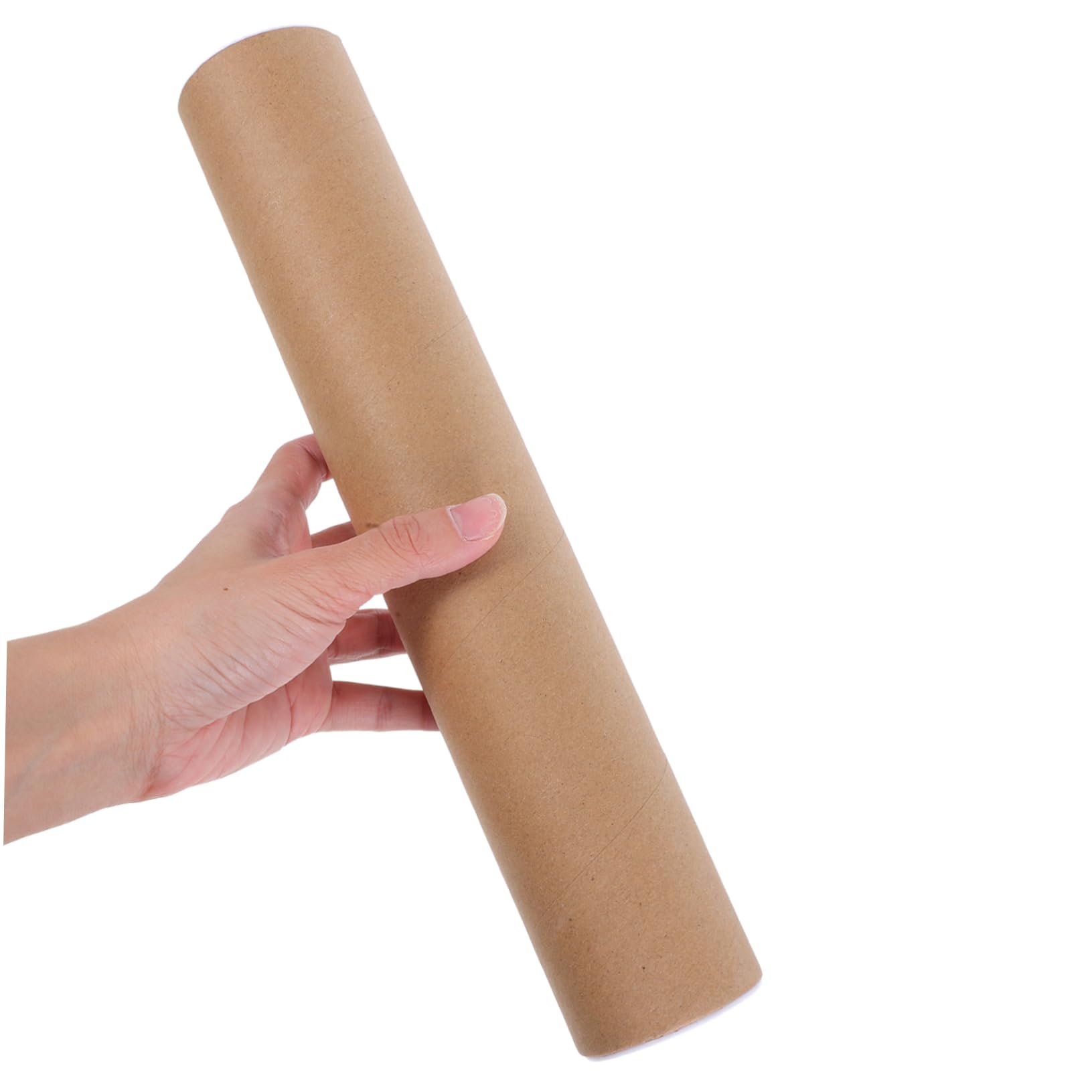 Mobestech 10pcs Brązowe Kartonowe Rurki Do Wysyłki I Przechowywania Plakatów I Rysunków Papierowych Kraft Idealne Do Wysyłki Opakowania Odcisków I Map Sztuki