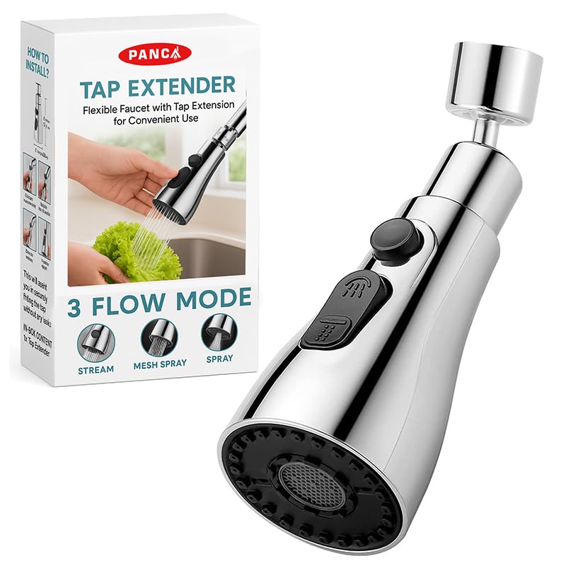 PANCA Tap Extender for Kitchen Sink | 360 Rotating Flexible...
