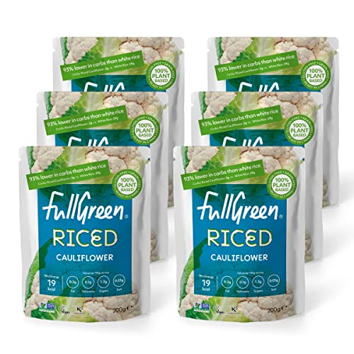 Fullgreen, Riced Cauliflower (case of 6 pouches)