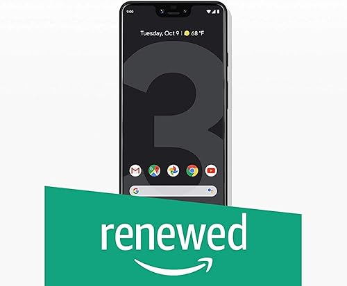 Google Pixel 3 XL desbloqueado GSMCDMA - Garantía de Estados Unidos (solo negro, 128 GB) (renovado) disponible en Yaxa Peru
