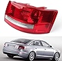 Artudatech Tail Light Cover Right Passenger's Side 4F5945096M for Audi A6 2006-2008 A6 Quattro 2005 S6 2007-2008(for Halogen,Not for LED)