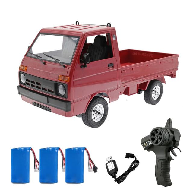 AEPRO - JTY Тоуs 1:10 RC Car 2.4G RC Pickup Climbing Truck LED Light On-road RC Drift Cars Electric Trucks For Kids Gifts Тоуs (6598-R 3B UAE)