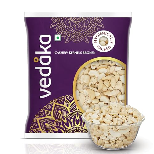 Image of Amazon Brand - Vedaka Broken Cashews | 500 g | Kaju Nuts | Gluten-Free & Plant Based Protein | Hygienically packed