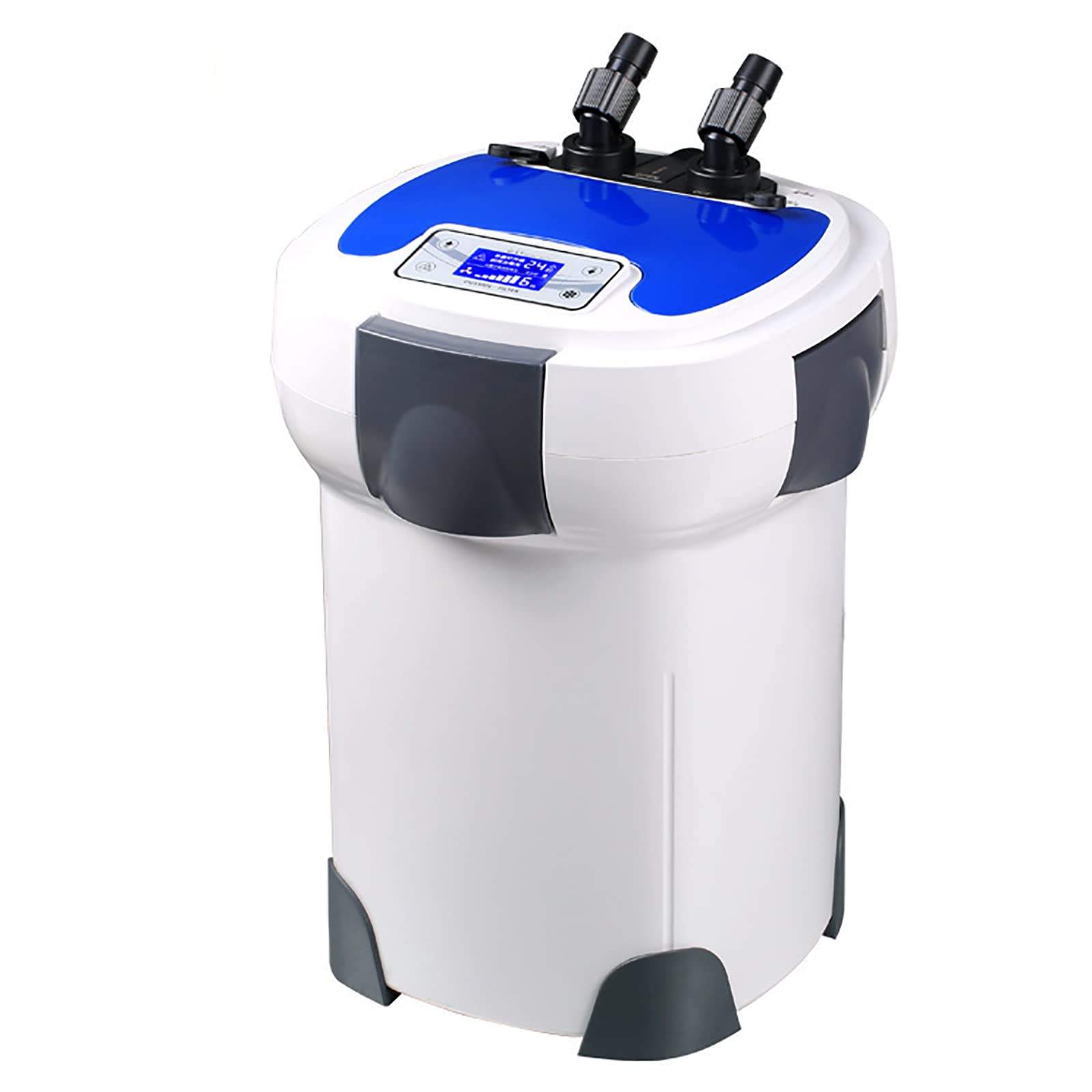 Filtro De Recipiente, Filtro De Acuario Externo De Conversión De Frecuencia, Ajuste De 6 Engranajes, Cantidad De Entrada De Agua De 1200~3000 L/h, Silencioso, para Peceras Y Acuarios Grandes