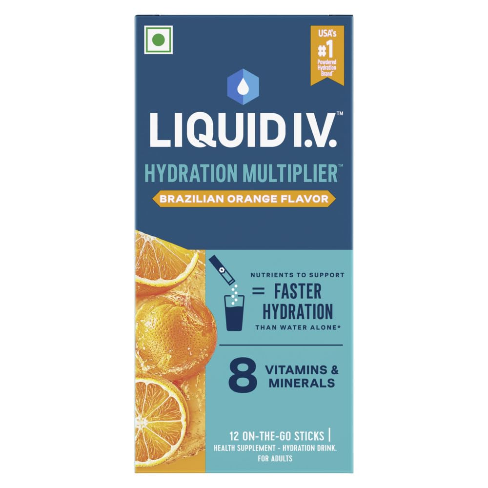Liquid I.V. Hydration Multiplier – Acai Berry | Hydration Drink Mix Powder 16 g | Pack of 12 | Sodium & Potassium | Easy-Mix Sticks | No Artificial Sweeteners — Amazon image 19