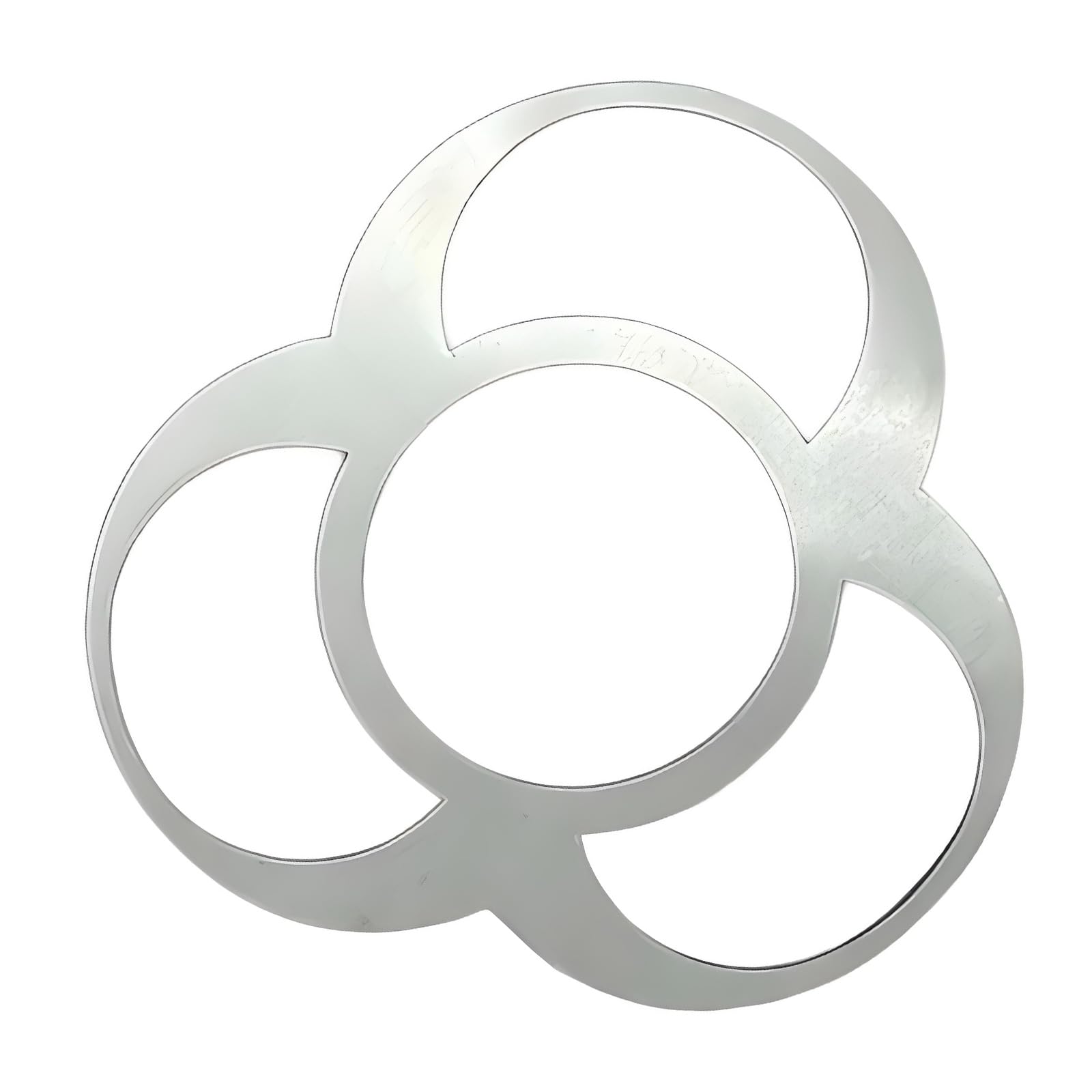 QIAOLIDA Alloy Bass Drum Hole Decoration Rings Drum Border Guard for Enhancing Sound and Stylish Appearance in Live