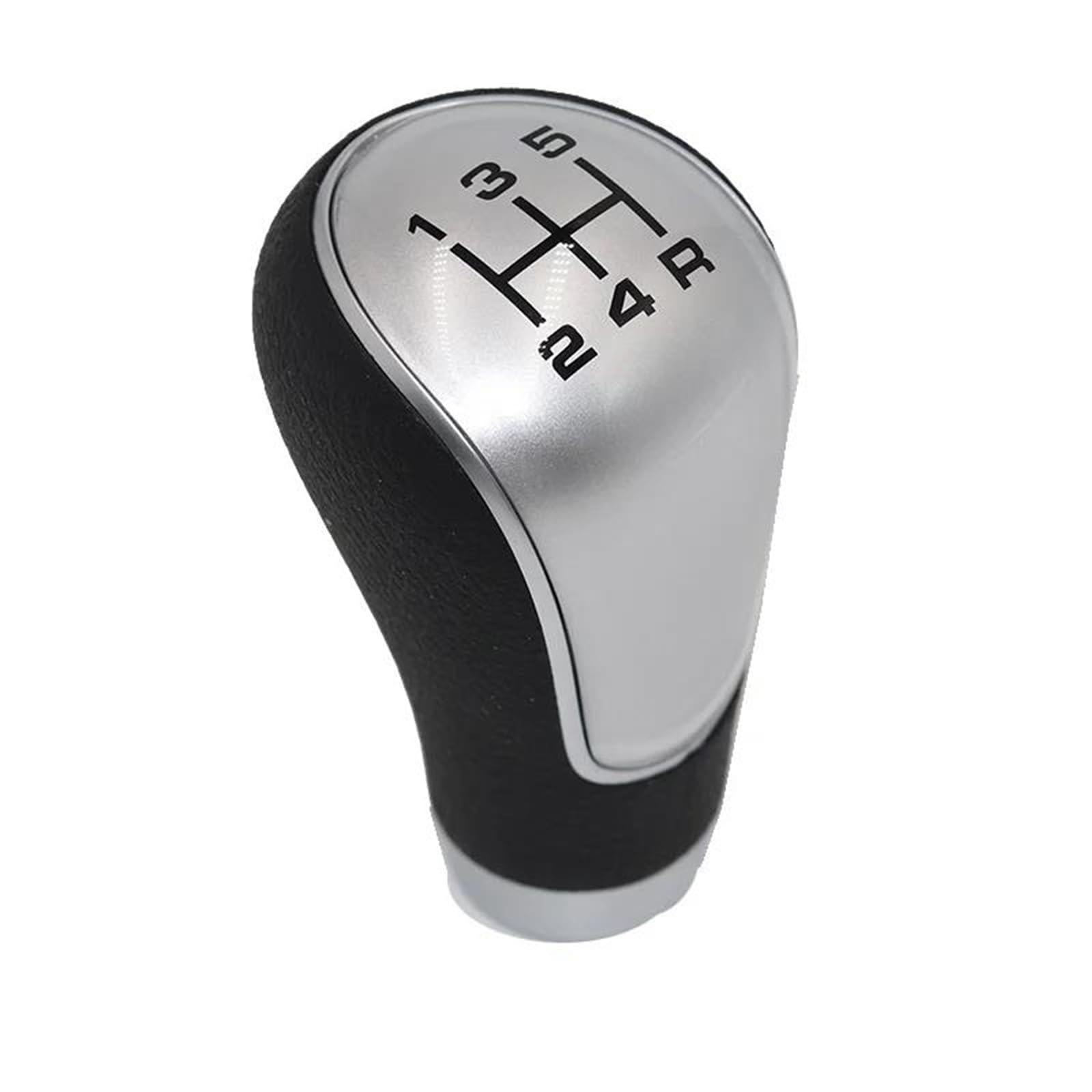 Barhbt 5 Speed Sliver Gear Shift Knob For Nissan For Pathfinder Terrano For D22 Pickup For Nv200 Sunny For Almera N16 Mt Manual Car Shift Gear Knob Lever Gear Shift Grip(5 Speed Sliver)