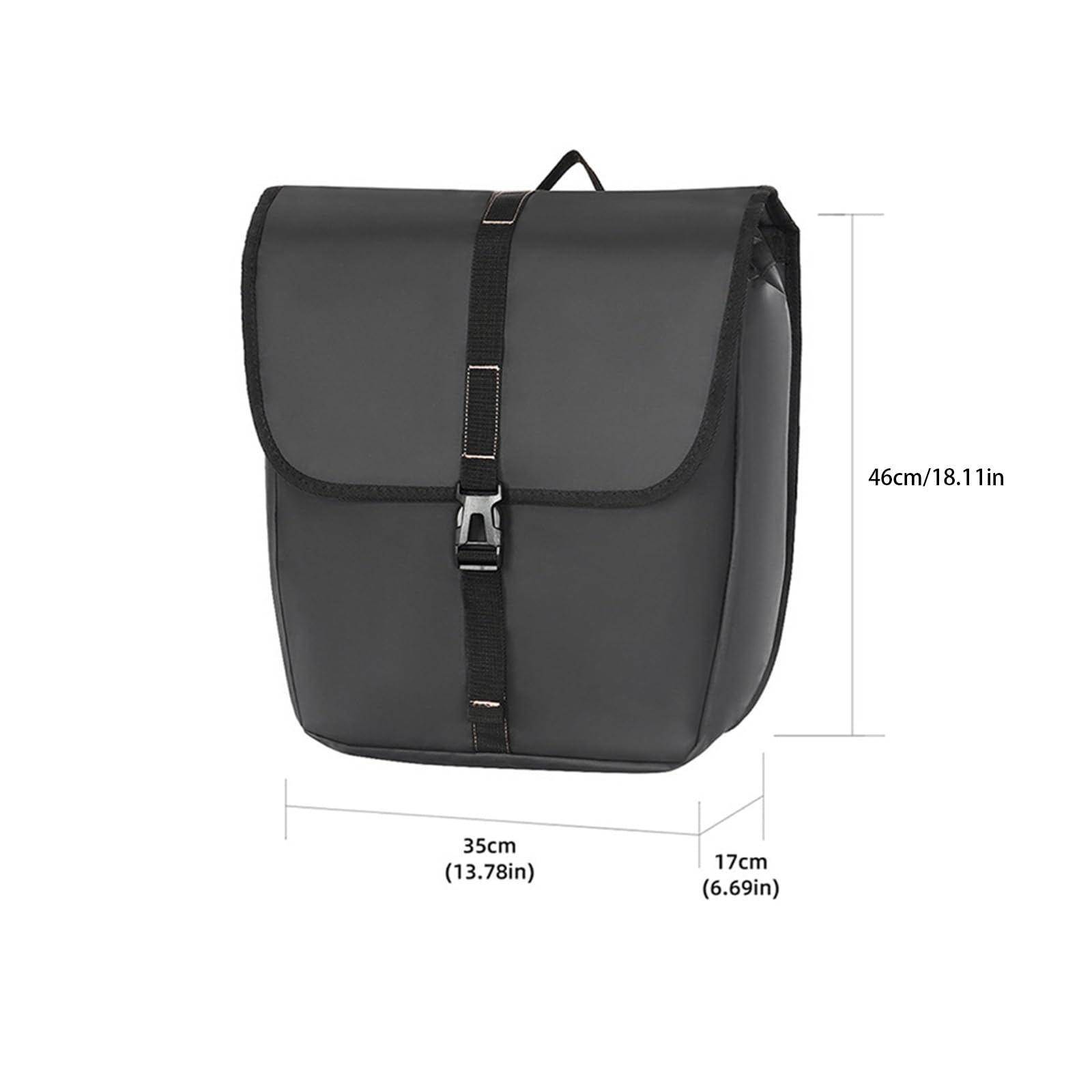 Bolsas de sillín de bicicleta de agua, bolsa de equipaje para bicicleta, bolsa trasera para ciclismo, viajes, bicicletas acuáticas, sillines de doble cara