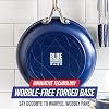 Blue Diamond 10" Skillet, 5QT Jumbo Cooker, 2QT Saucepan, Diamond Infused Healthy Ceramic Nonstick, PFAS & PFOA-Free, Professional-Grade, Durable, Heat-Resistant, Easy Clean, Dishwasher Safe, Blue #5