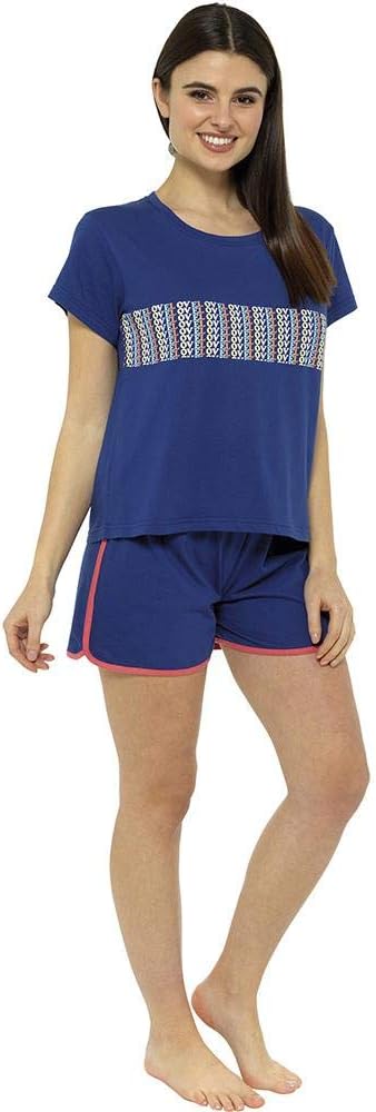Daisy Dreamer Womens Pyjama Set T Shirt & Shorts Ladies Pyjamas Holiday Summer Cotton Pjama PJs