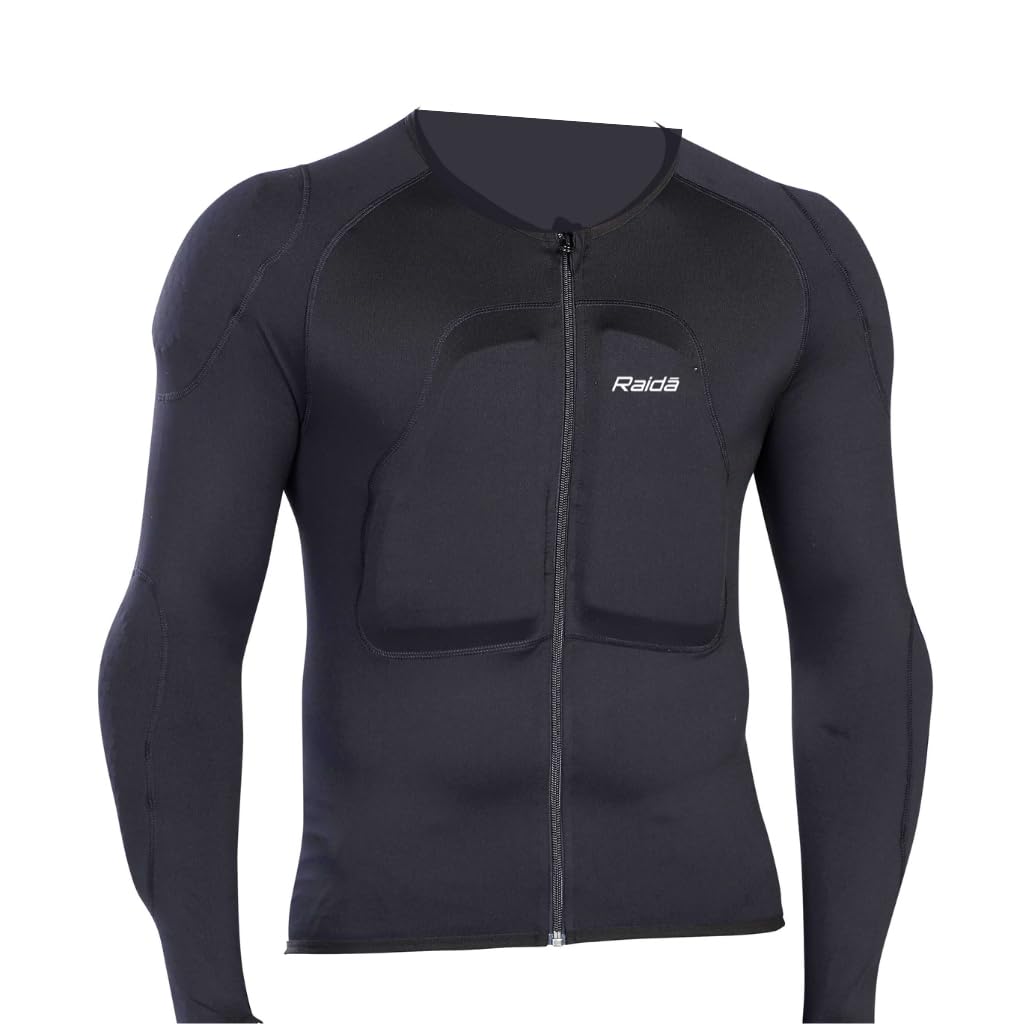 Raida TrailCraft Armored Base Layer | CE Level 2 Armors | 4-Way Stretch | Anti-Odor (M)