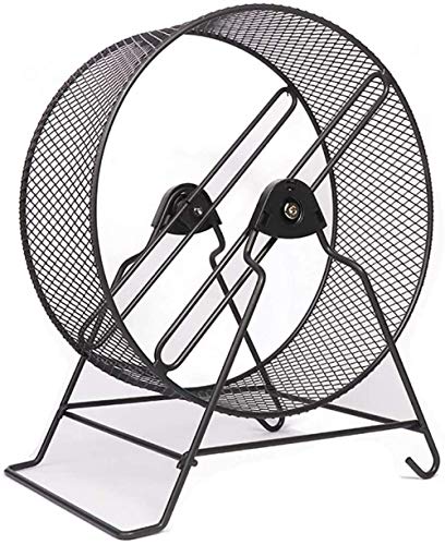 Hamster Laufrad Leise - Metall Rad Für Nager In 3 Größen