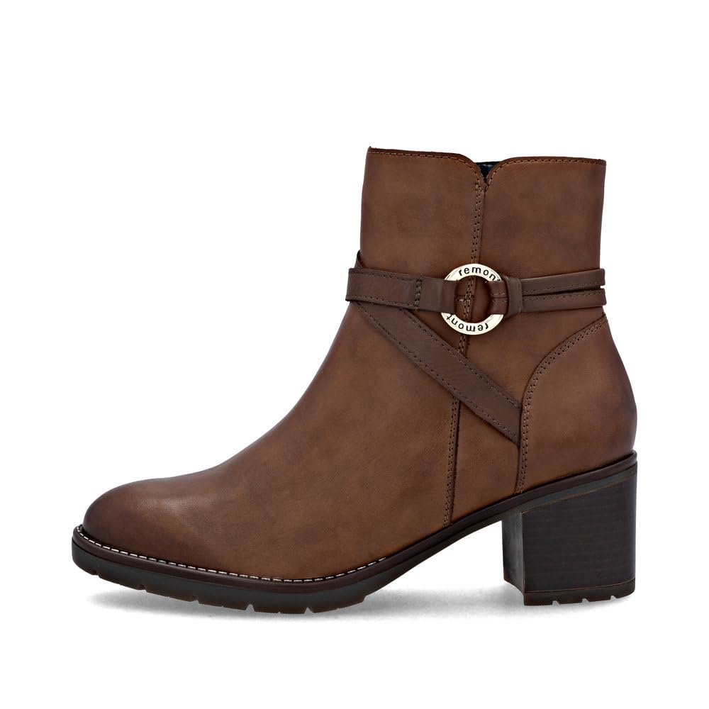 Remonte Damen Klassische Stiefeletten D2A73, Frauen Stiefeletten,lose Einlage