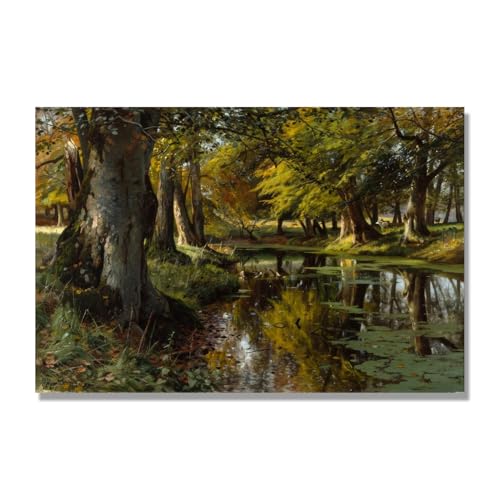 Fin d'été 2 Peder Mork Monsted tableau paysage pour raviver vos émotions