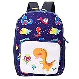 alte holzfiguren willhaben Baumwolle, Polyster FEEE-ZC Nette Dinosaurier-Schultasche mit Mini-Cartoon-Reisetasche für Kinder Schultasche Jungen Mädchen Vorschultasche