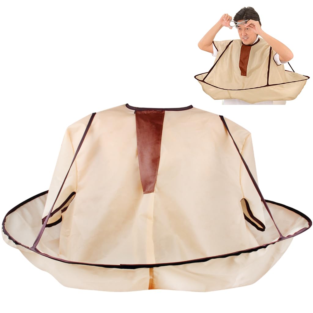 ewinever Hair Cutting Cape,1PCS Waterproof Hair Haircut Cloak Salon Barber Foldable Hairdressing Umbrella Cape Apron(Adult Size)