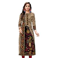 Jevi Prints Women’s Cotton Printed Straight Stitched Kurta | Jaipuri Kurtis for Women (SGN-1724)