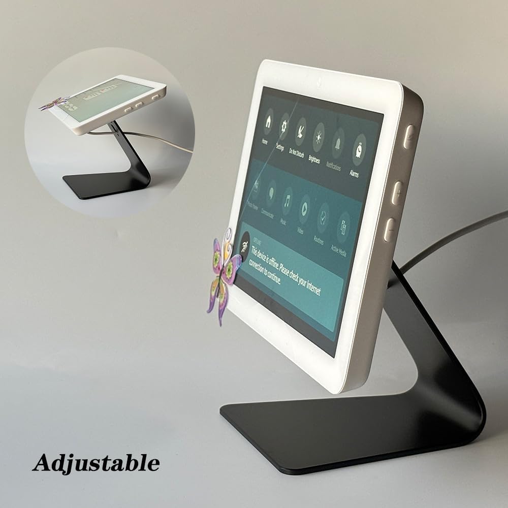 Revolutionize Your Smart Display: The Ultimate Aluminum Tilt & Swivel Stand for Echo Hub