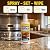 GreaseKiller Apiastar Spray Grill Cleaner, Heavy Duty BBQ Degreaser Spray for Grills & Smokers, Fast-Acting Grease Remover for Outdoor Cooking Equipment?1 pc