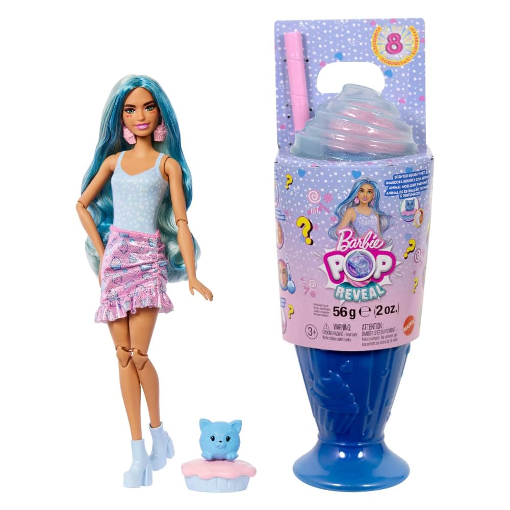 Barbie Pop Reveal Sweet Surprises lalka dla dziewcząt w wieku od 3 lat