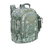 ZSearARMY Mochila táctica grande para hombre, Mochila táctica de viaje al aire