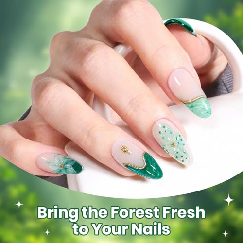 Set de Esmaltes en Gel Verde Bosque de Verano 6 Colores miniatura 5