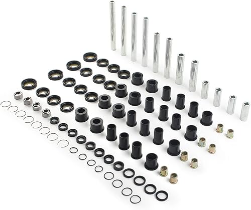 Miniatura 5 de GZYF Juego de bujes delantero delanterotrasero superiorinferior de brazo A para Honda Rincon 650 680 ATV 03-19