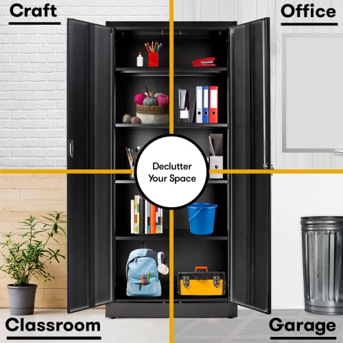 Fedmax 7434503791791 Heavy Duty Metal Garage Storage Cabinet thumb #3