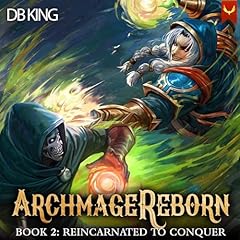 Reincarnated to Conquer Audiolibro Por DB King arte de portada