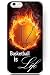 iPhone 6 Case, SPRAWL [Non-Slip] [Perfect-Fit] iPhone 6 (4.7) Case SlimNEW [Fit Series] [Thin Fit] Non Slip Surface with Excellent Grip Hard Case - Slim Case for iPhone 6 (4.7) (2014) -- Basketball is Life