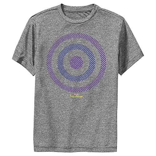 T-shirt Hawkeye Marvel en maille premium gris chiné taille Medium