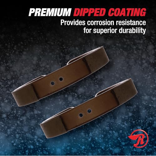 Image of Raybestos Element3 Automotive Replacement Rear Parking Brake Shoes for Selected Chevrolet (Silverado 1500, Tahoe, Suburban 1500), GMC (Sierra 1500, Yukon) (781PG)