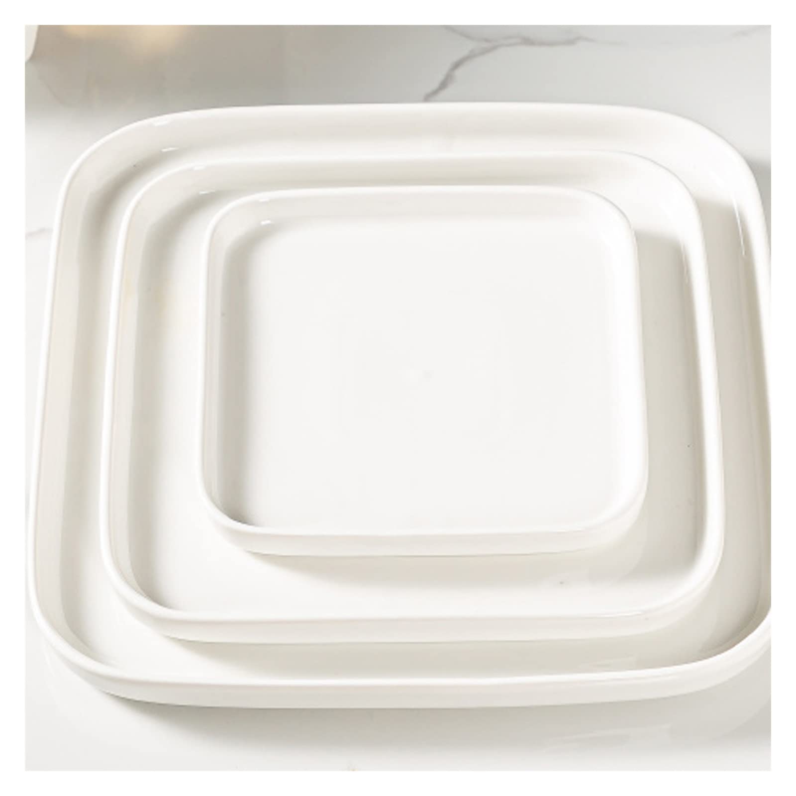 Alzata per torte multistrato in ceramica con ripiano in ferro - Elegante espositore per dessert bianco per pasticcini, frutta e caramelle (formato grande)