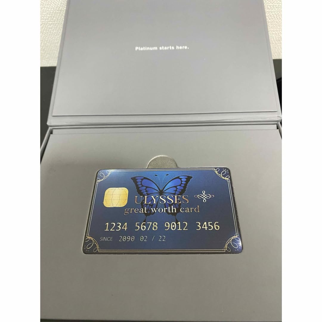 Amazon.co.jp: 金運アップ業界最安値 ユリースズカード ブラックカード 