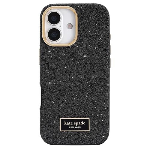 Image of kate spade new york iPhone 17 Case - Crystal Pave Nightfall | Compatible with MagSafe - Lightweight Designer Case for iPhone 17 with Anti-Scratch Coating and Crystal Pave Nightfall Design
