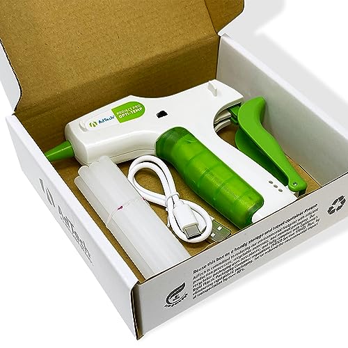 AdTech Project Pro Rechargeable Cordless Hot Glue Gun - Mini Glue Gun includes 10, 4" Artistick Stringless Glue Sticks - Precision Glue Gun with USB Charger - Image 4
