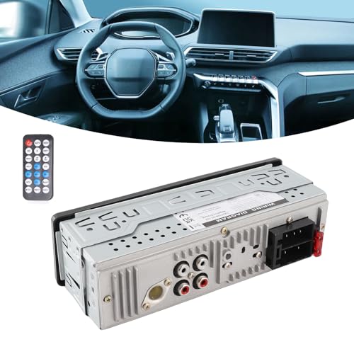 Radio para auto Bluetooth con control por voz y puerto USB miniatura 3