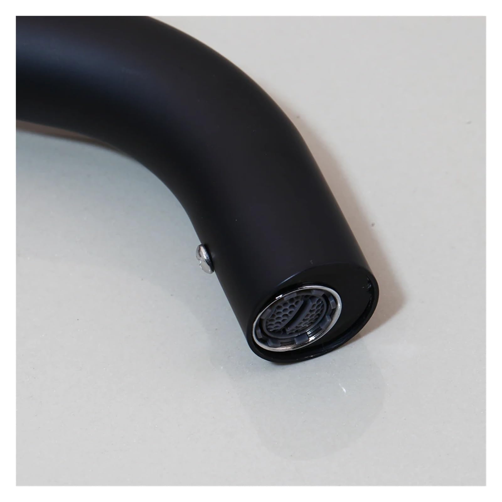 Rubinetto Senza Contatto Rubinetti a Parete con sensore Automatico Rubinetto Miscelatore Caldo/Freddo a Mani libere Rubinetto for Bagno(B1ack)