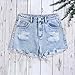 Zzalalana Teen Girls Ripped Jean Shorts Distressed Denim Shorts Kids Summer Destroyed Short Jeans with Pockets 13-16 Years