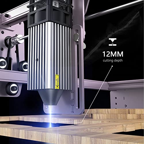 Atomstack Laser Graviermaschine, A5 Pro 40W Laserschneidemaschine, 5-5.5W Ausgangsleistung, CNC Graviermaschine mit komprimiertem Punkt, 16.14 x15.74 Gravurbereich für den täglichen Gebrauch