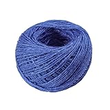 SHINEOFI Corde Naturelle Jute Brins pour DIY Décoration Mariage Fête Jardinage Et Emball...
