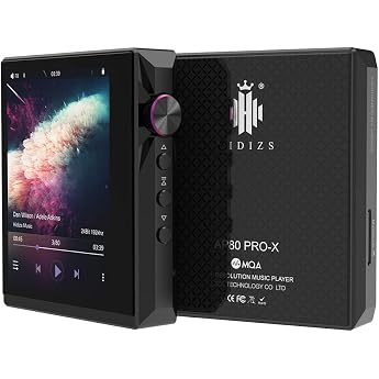 Hidizs AP80PRO-X Portable HiFi Music Player, Portable DAP Audio, Digital Audio Player, High Resolution Player, Compatible wit