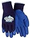 Chilly Grip Red Steer 311 Blue Acrylic Full Work & Winter Glove, Rubber Latex Palm, Thermal Knit Liner, 2 Pair Pack, Sizes XS-XXL (XXL)