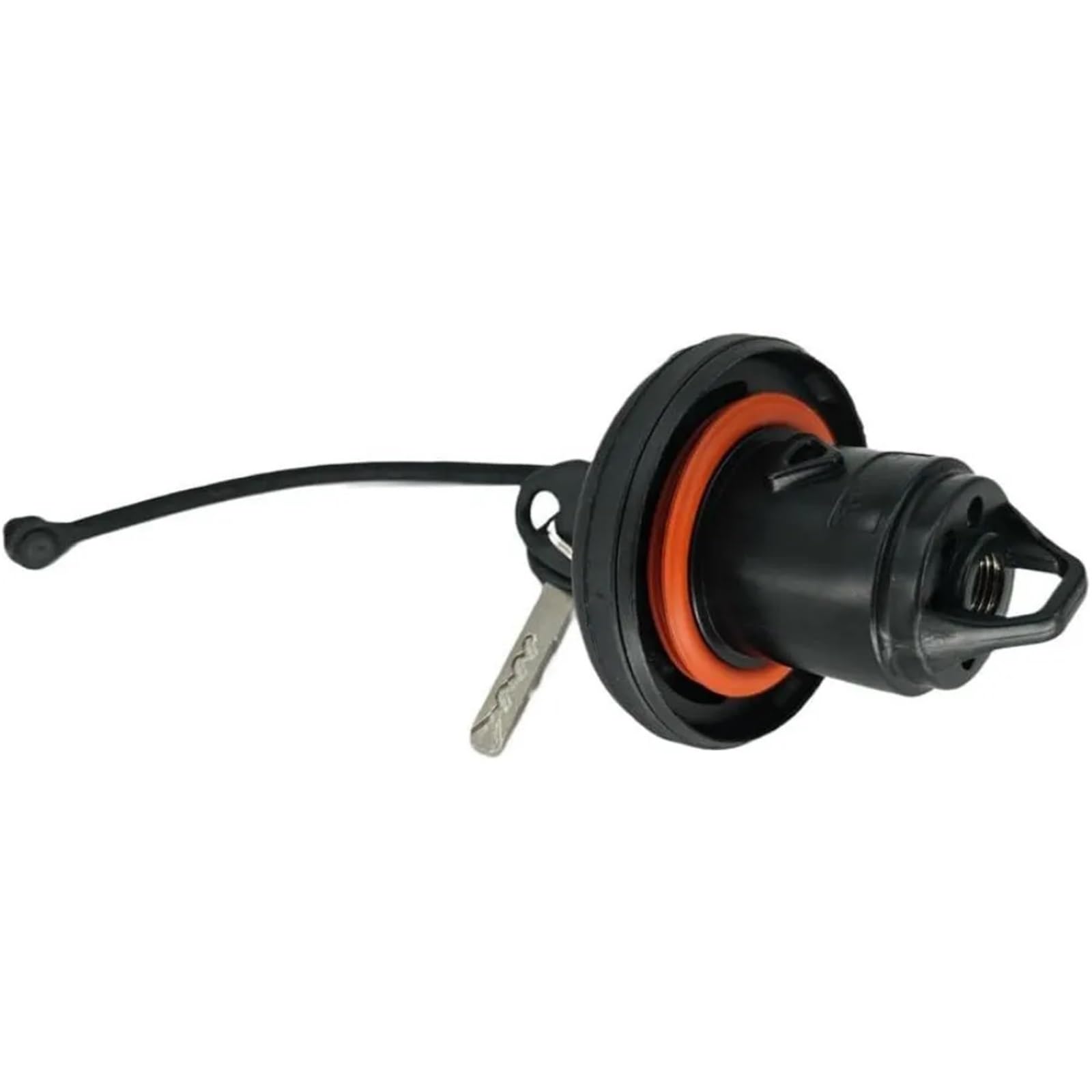 junta del tanque de combustible Tapa de tanque coche con cerradura 2 llaves para Fiat para 500 2007- Grande Punto EVO Fiorino 2009-71802520 Piezas automotrices