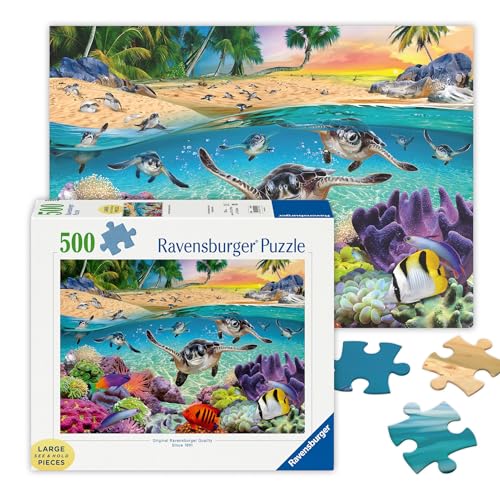 Ravensburger - Race of The Baby Sea Turtles - 500