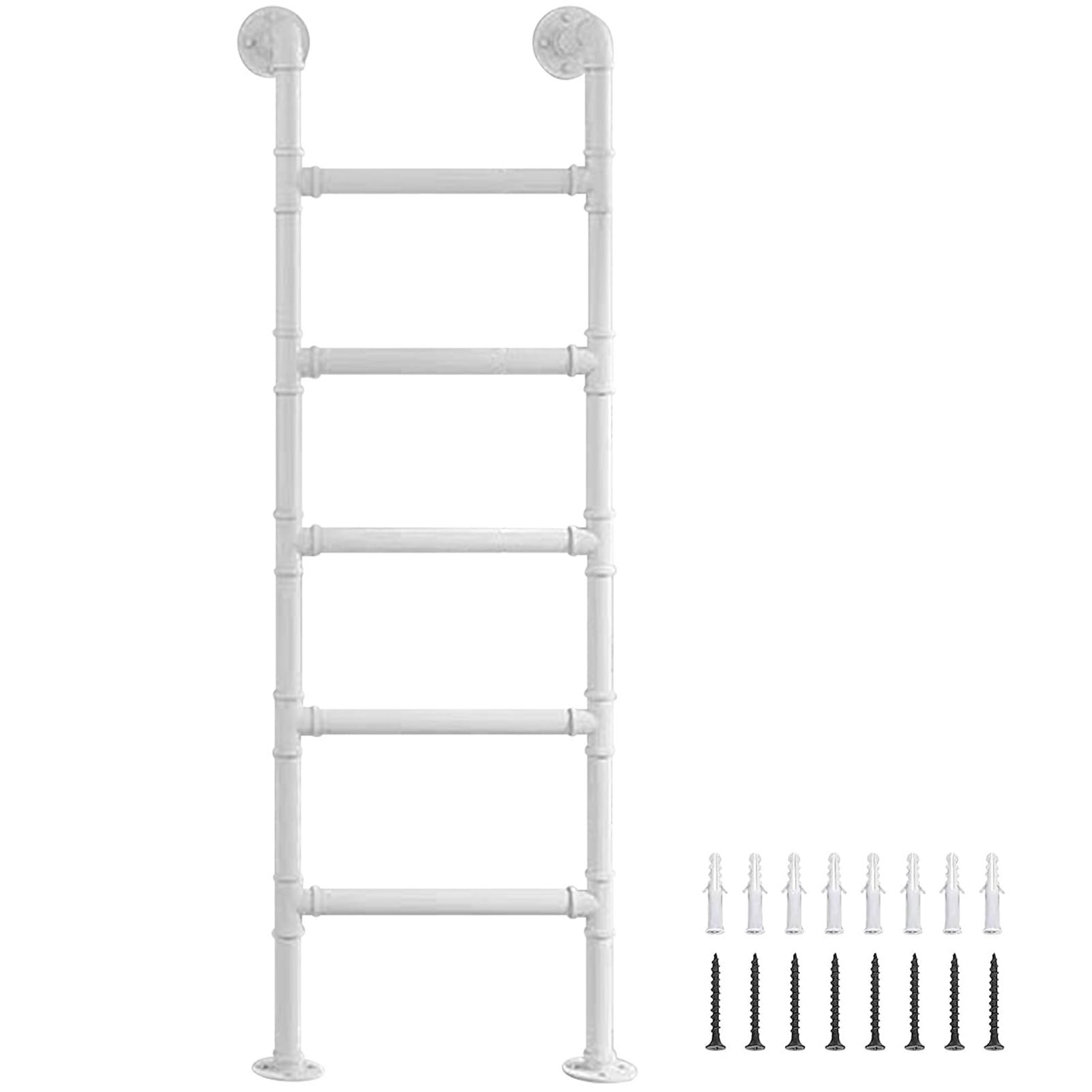 Escalera de piso para literas de 63 a 83 pulgadas multiusos para dormitorios y terrazas